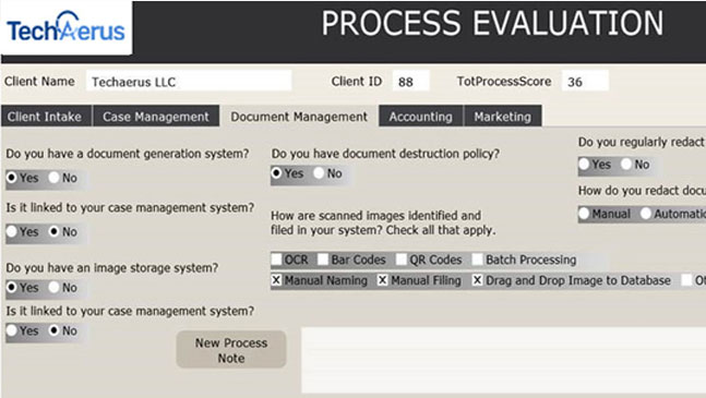 Process Evaluation - Techaerus